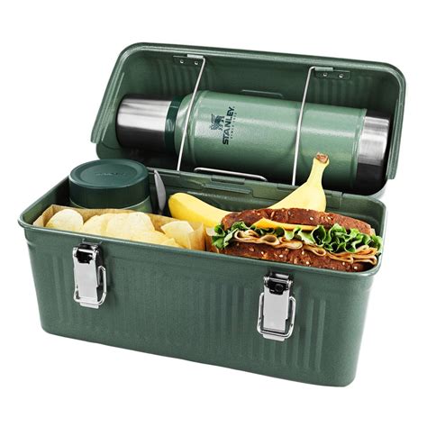 stanley metal lunch box and thermos|stanley lunch box cooler thermos.